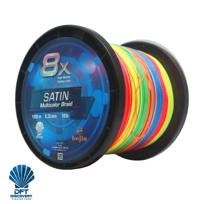 DFT Bojin 8X Satin M.Color İp Misina 0.35mm 1000m
