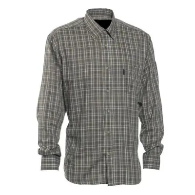 T. DEERHUNTER Waylon 399Yeşil Kareli Uzun Kol Gömlek 39/40
