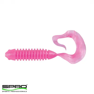 SPRO Wave Tail Grub 3" Pearl Pink Balık Yemi