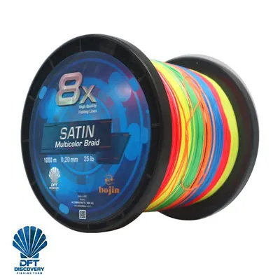 DFT Bojin 8X Satin M.Color İp Misina 0.20mm 1000m