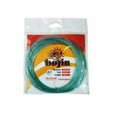 D.BOJIN Poşet Misina100m-0.35mm Renk:B023(Yeşil)