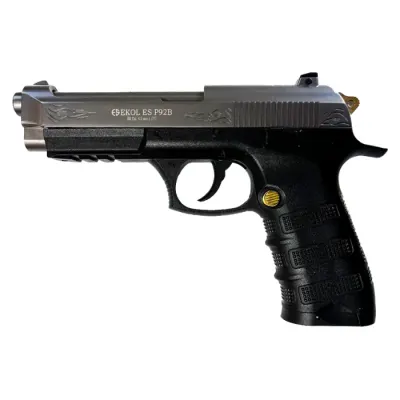 EKOL S P92 B Polimer Füme Altın Havalı Tab Blwbck