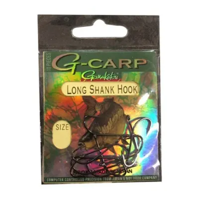 T.D.GAMAKATSU G-Carp Long Shank No:2 Olta İğnesi 1/10