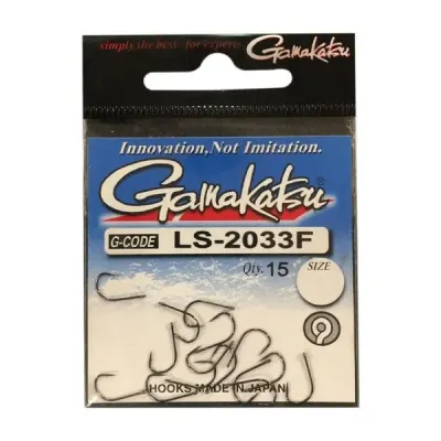 T.D. GAMAKATSU LS-2033F Ring Eye #8 Olta İğnesi 1/15