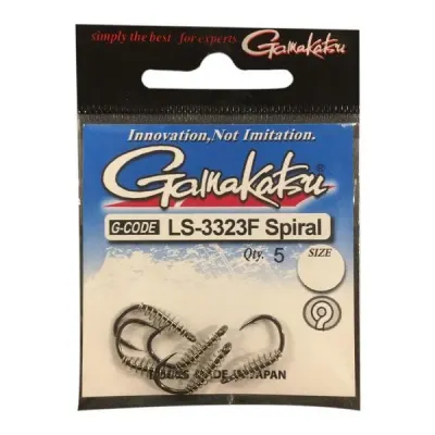 GAMAKATSU LS-3323F Spiral #8 Olta İğnesi 1/5