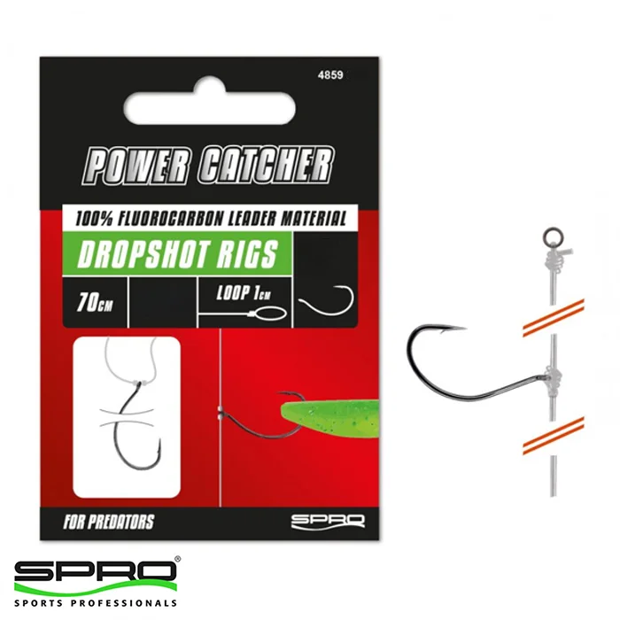 SPRO PC Dropshot 70cm 0,30mm #02 Rig Takımı