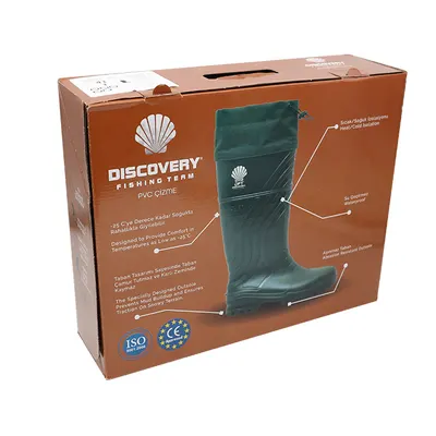 DFT Hunter Yeşil PVC Konçlu Çizme No: 43 (Çift)