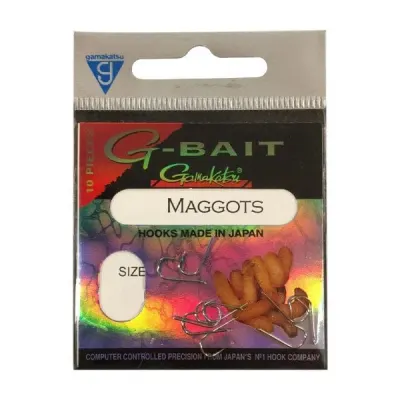 T.D. GAMAKATSU G-Bait Maggots No:12 Olta İğnesi 1/10