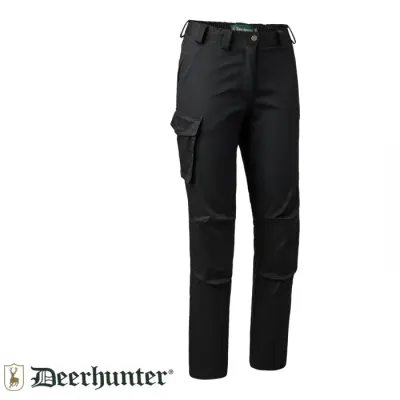 DEERHUNTER Lady Traveler Siyah Pantolon 36