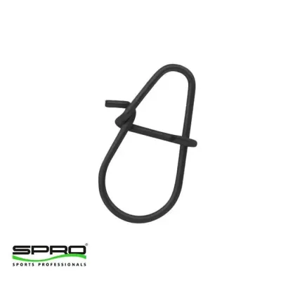 SPRO Matte Siyah HD #6mm Klips