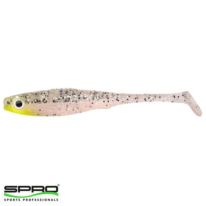 SPRO Iris Pop Eye UV 12cm Silikon Yem Salt-Pepper 1/1