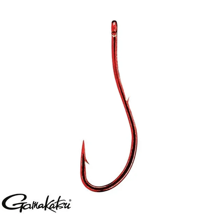 GAMAKATSU LS-3113R Kırmızı Olta İğnesi #1/0 1/25