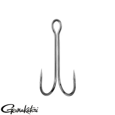 T.D. GAMAKATSU Double 22 Long Shank #6 İkili İğne 1/6